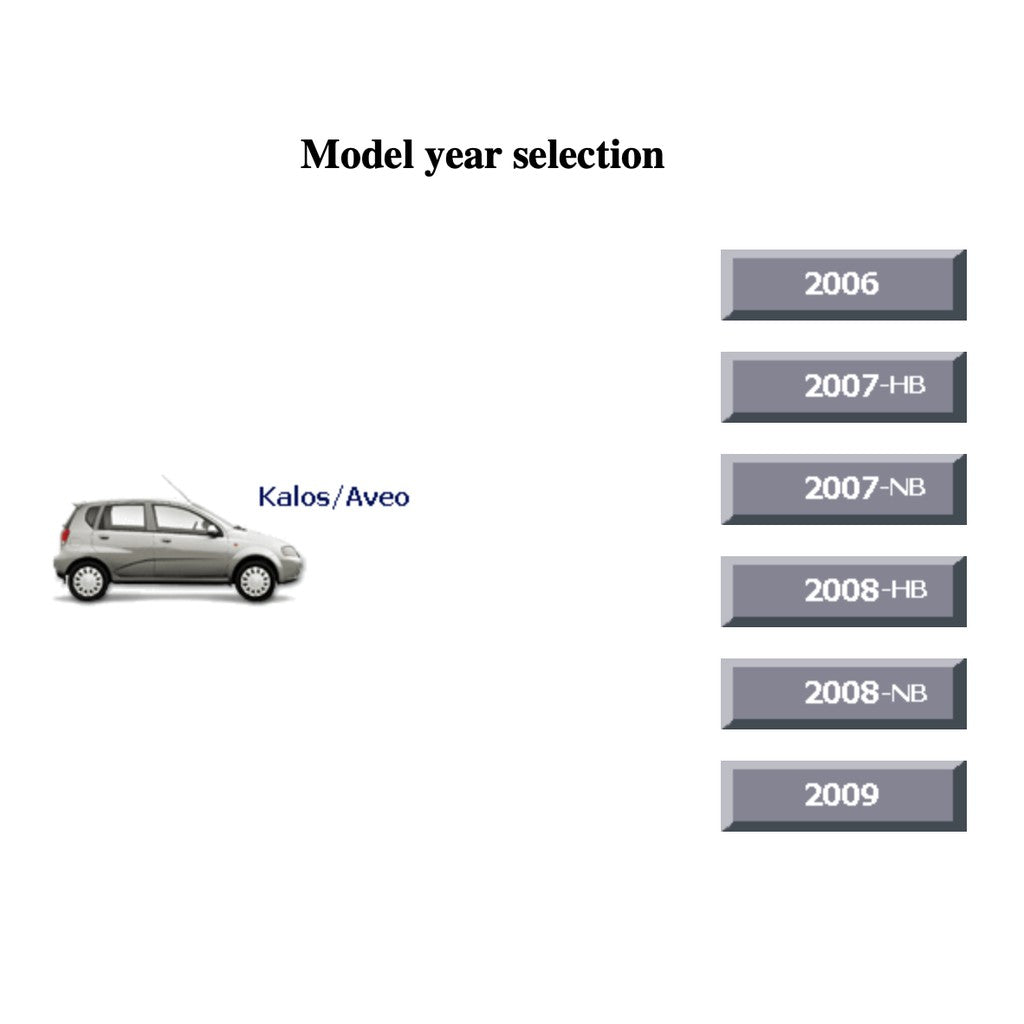 Chevrolet AVEO 2006-2009 Full Manual Set – Repair & Maintenance Manual - !! WORKSHOP/DEALER MOST WANTED !! - page 3