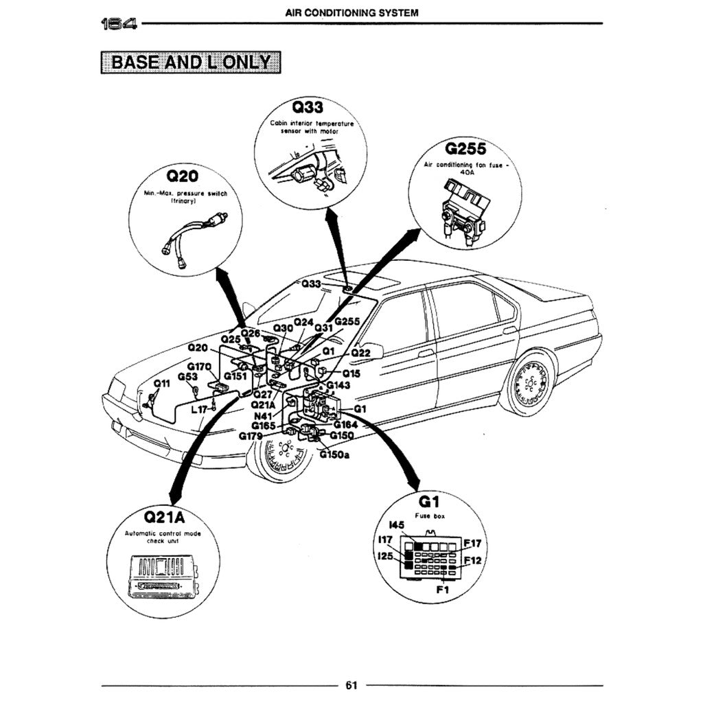 Alfa Romeo 164 1987-1998 Full Manual Set – Repair & Maintenance Manual - page 8