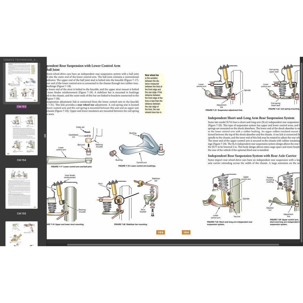 TODAY'S TECHNICIAN: AUTOMOTIVE SUSPENSION & STEERING SYSTEMS - TRAINING And Workshop Manual - page 7