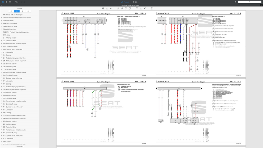 SEAT LEON 5F 2012-2020 Full Manual Set – Repair & Maintenance Manual - page 10