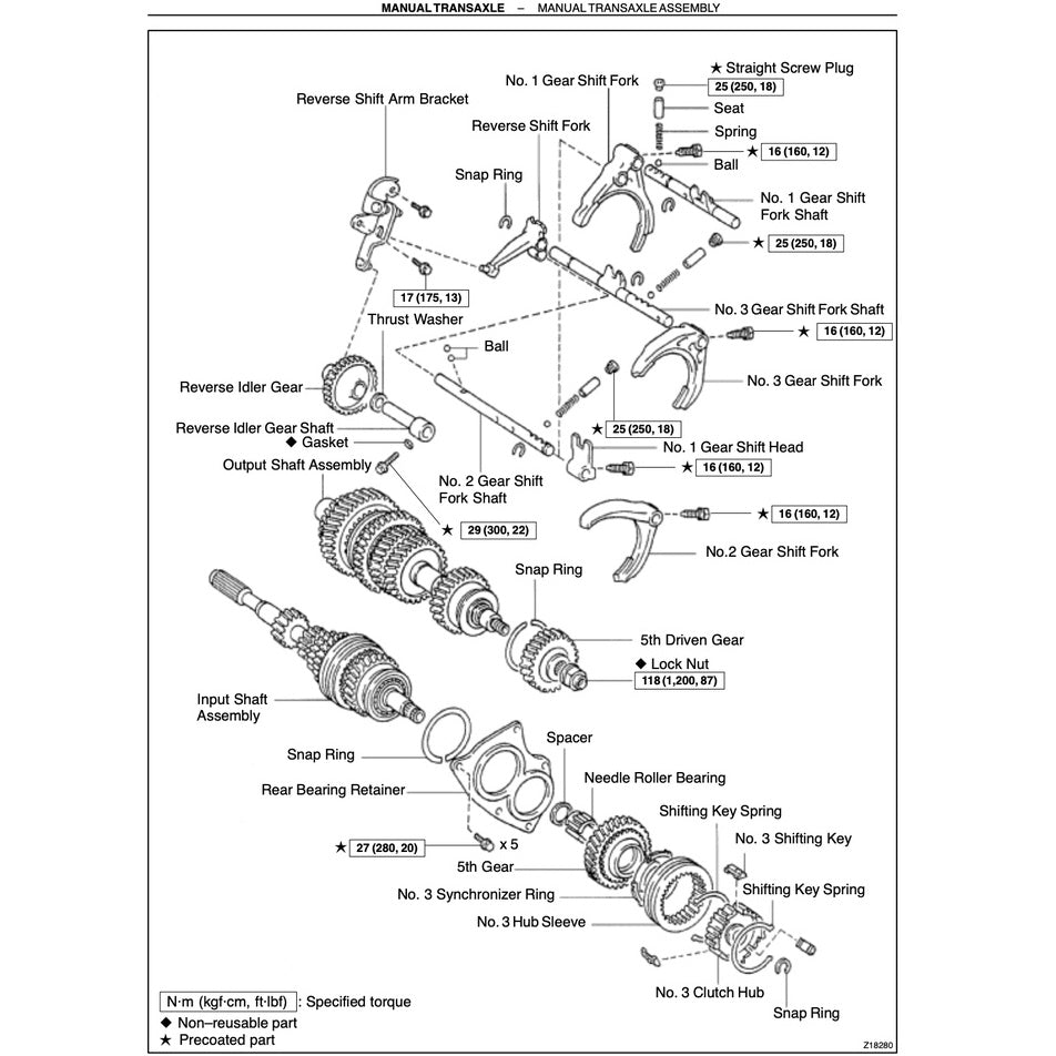 Toyota MR-2 SW30 - SPYDER 2000-2007 Full Manual Set – Repair & Maintenance Manual - page 7