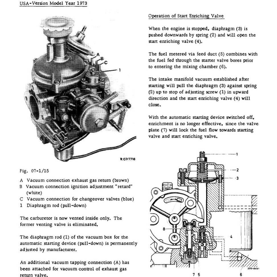 Mercedes-Benz Engine M114 & M130 1967-1976 Full Manual Set – Repair & Maintenance Manual - page 6