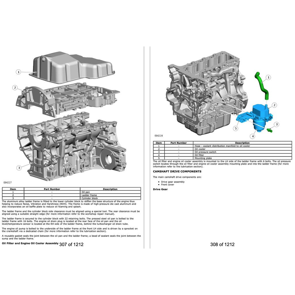 Land Rover DEFENDER 90/110/130 2007-2011 Service Repair Workshop Manual - page 6