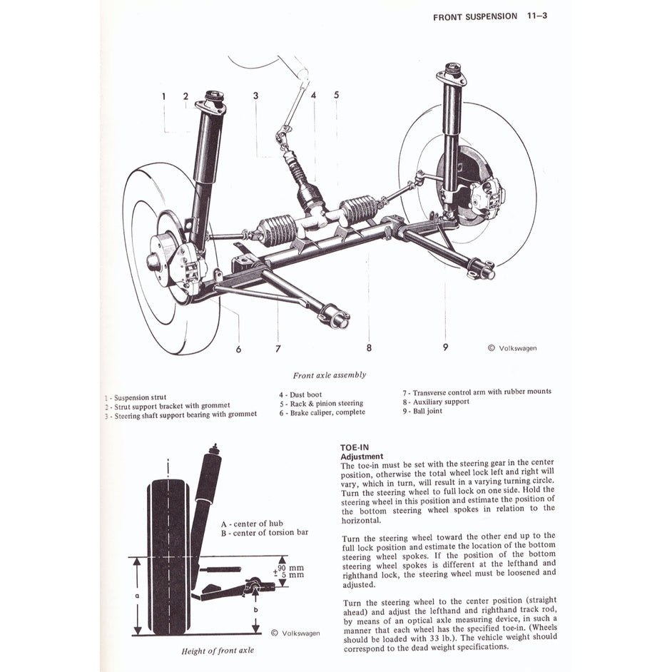 Porsche 914/4 1970-1976 Full Manual Set – Repair & Maintenance Manual - page 9