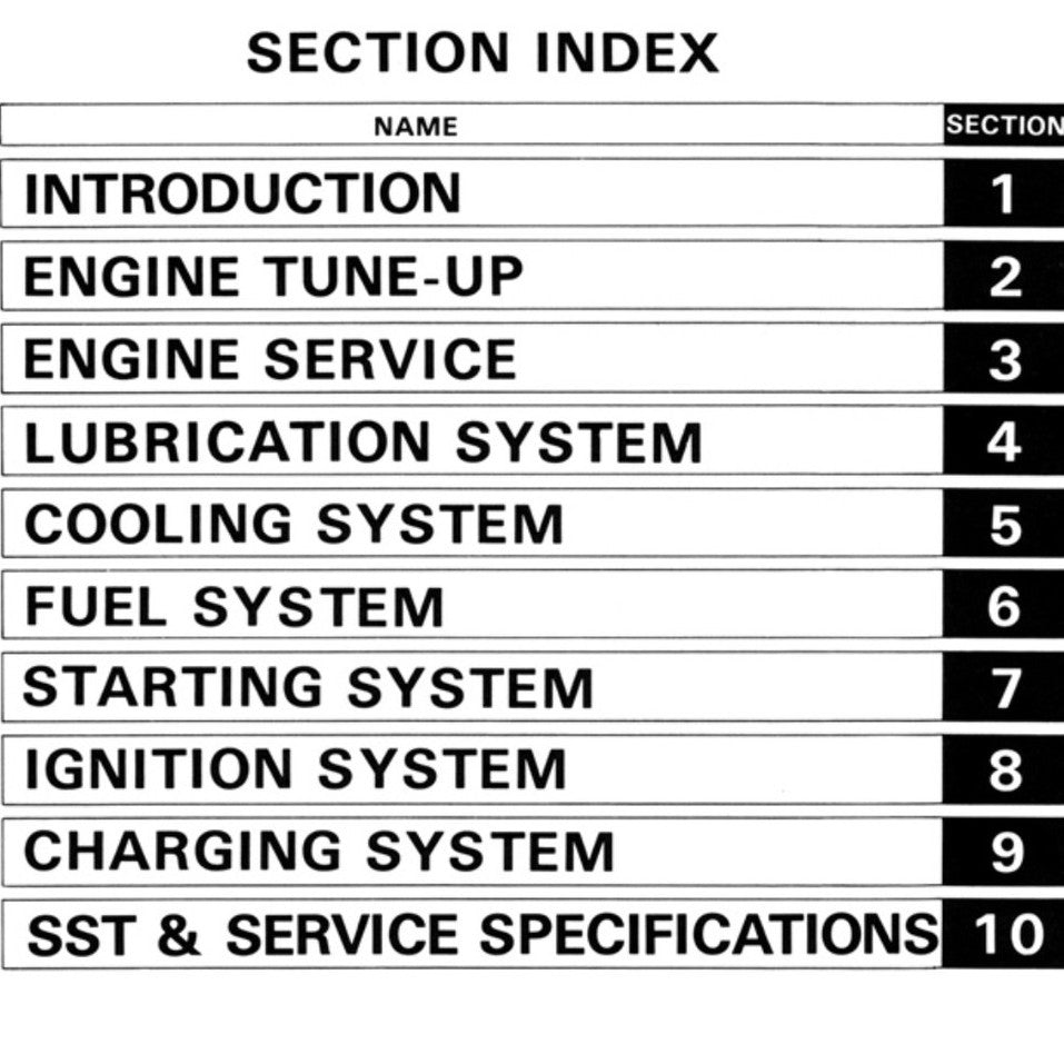 Toyota "K" Series Engine Service Repair Workshop Manual - page 2
