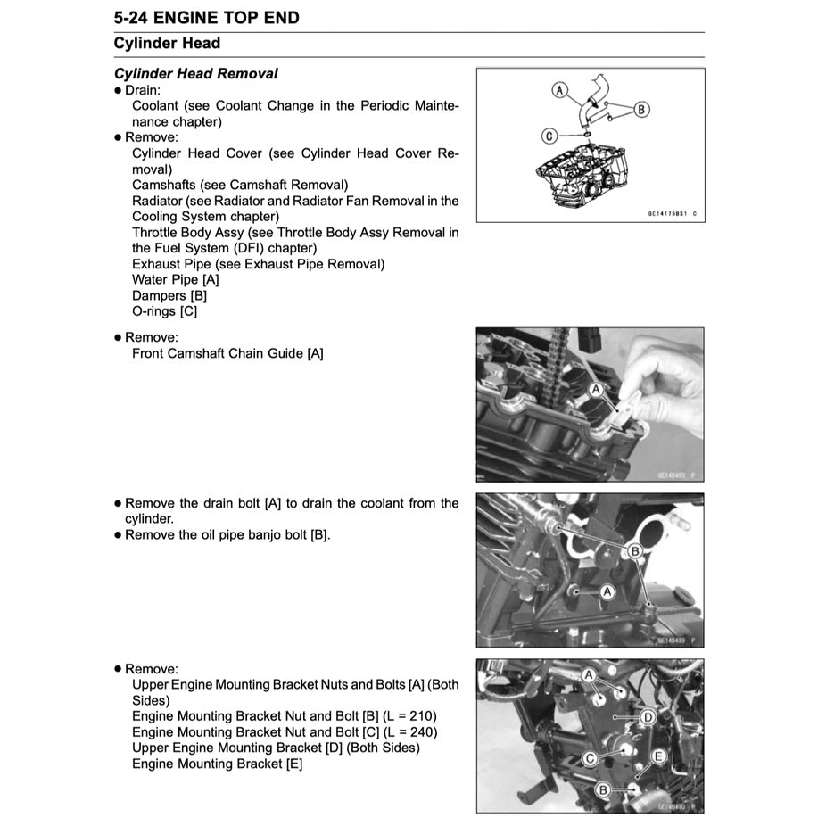 Kawasaki NINJA 300 2013-2017 Full Manual Set – Repair & Maintenance Manual and Spare Parts Catalog and User Handbook - page 6