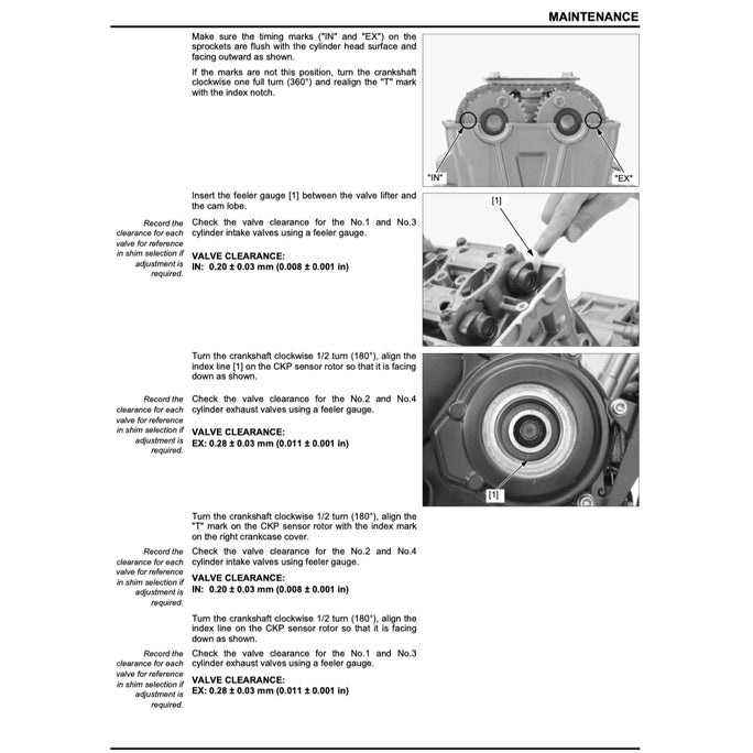 Honda CBR650F 2014-2019 Full Manual Set – Repair & Maintenance Manual and Spare Parts Catalog and User Handbook - page 5