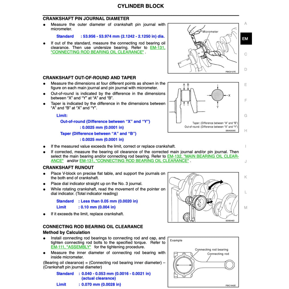 Nissan 350-Z / Z33 2003-2009 Full Manual Set – Repair & Maintenance Manual - page 8