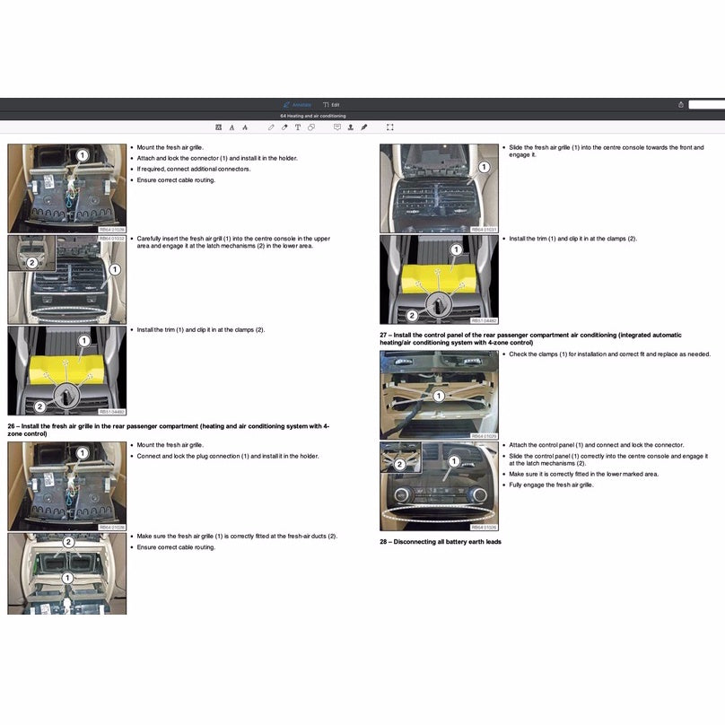 BMW 5 Series G30 530e 2017-2022 Full Manual Set – Repair & Maintenance Manual - page 6
