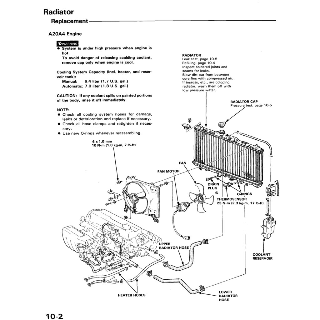 Honda ACCORD 3 CA 1986-1989 Full Manual Set – Repair & Maintenance Manual - page 8
