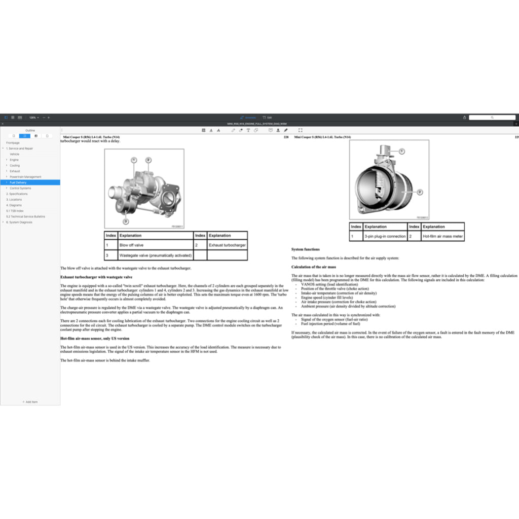 MINI COOPER S R55/56/57 N14 2006-2012 Full Manual Set – Engine Repair & Maintenance Manual and COMPONENT LOCATIONand Wiring - page 3