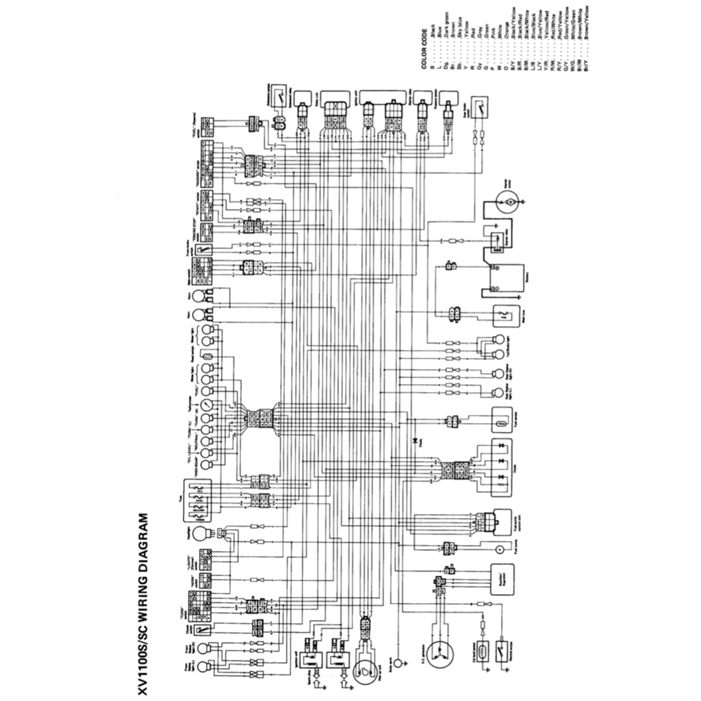 Yamaha VIRAGO XV 700/750/1000/1100 1985-1999 Full Manual Set – Repair & Maintenance Manual and User Handbook - page 5