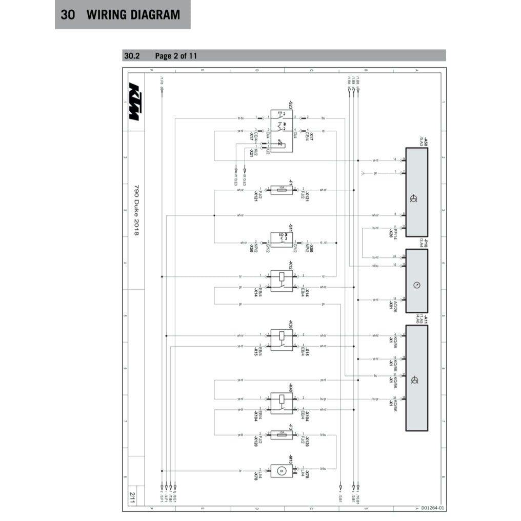 KTM DUKE 790 2018-2020 Full Manual Set – Repair & Maintenance Manual and Spare Parts Catalog and User Handbook - page 8
