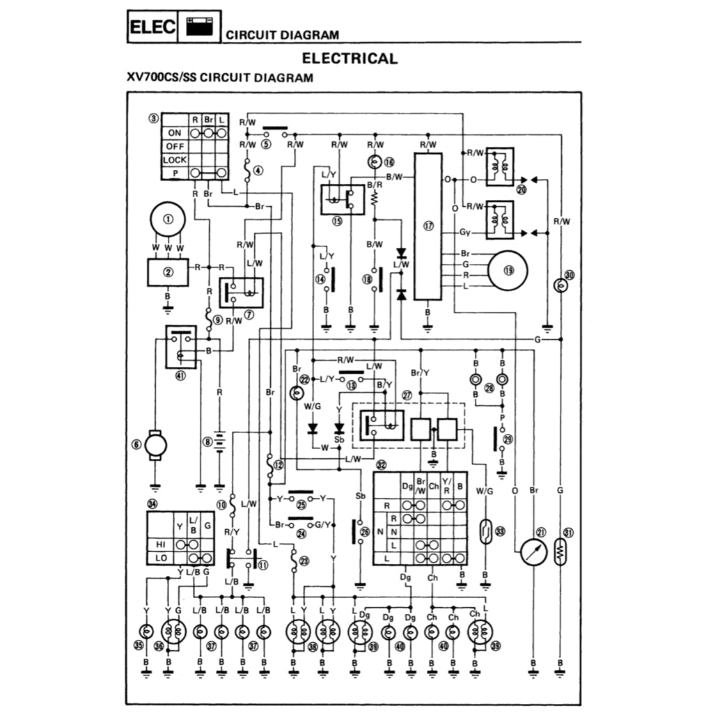Yamaha VIRAGO XV 700/750/1000/1100 1985-1999 Full Manual Set – Repair & Maintenance Manual and User Handbook - page 4