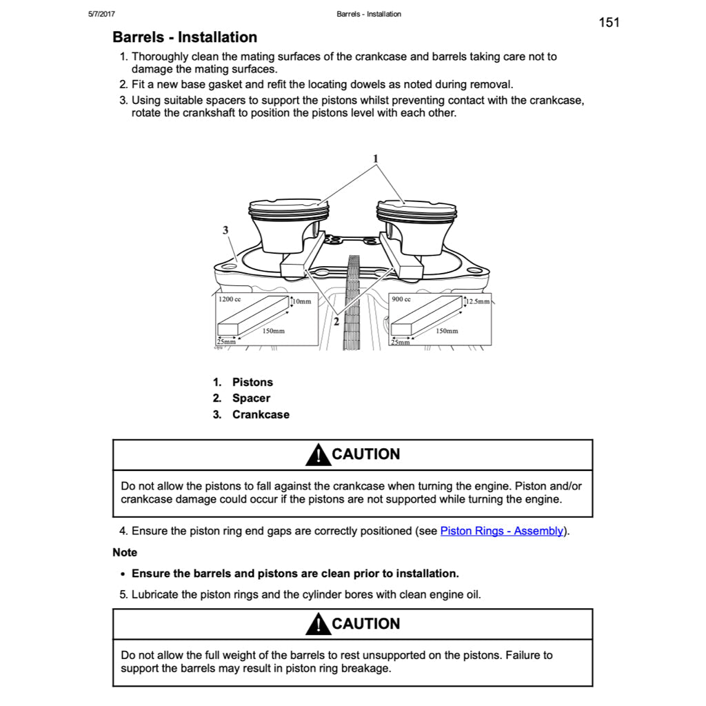 Triumph THRUXTON R 1200 2016-2023 Full Manual Set – Repair & Maintenance Manual and User Handbook - page 2