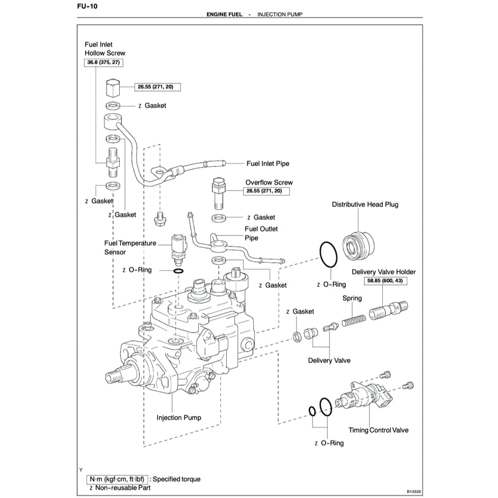 Toyota Engine 5L-E Service Repair Workshop Manual HILUX/LAND CRUISER/HIACE/FORTUNER - page 8