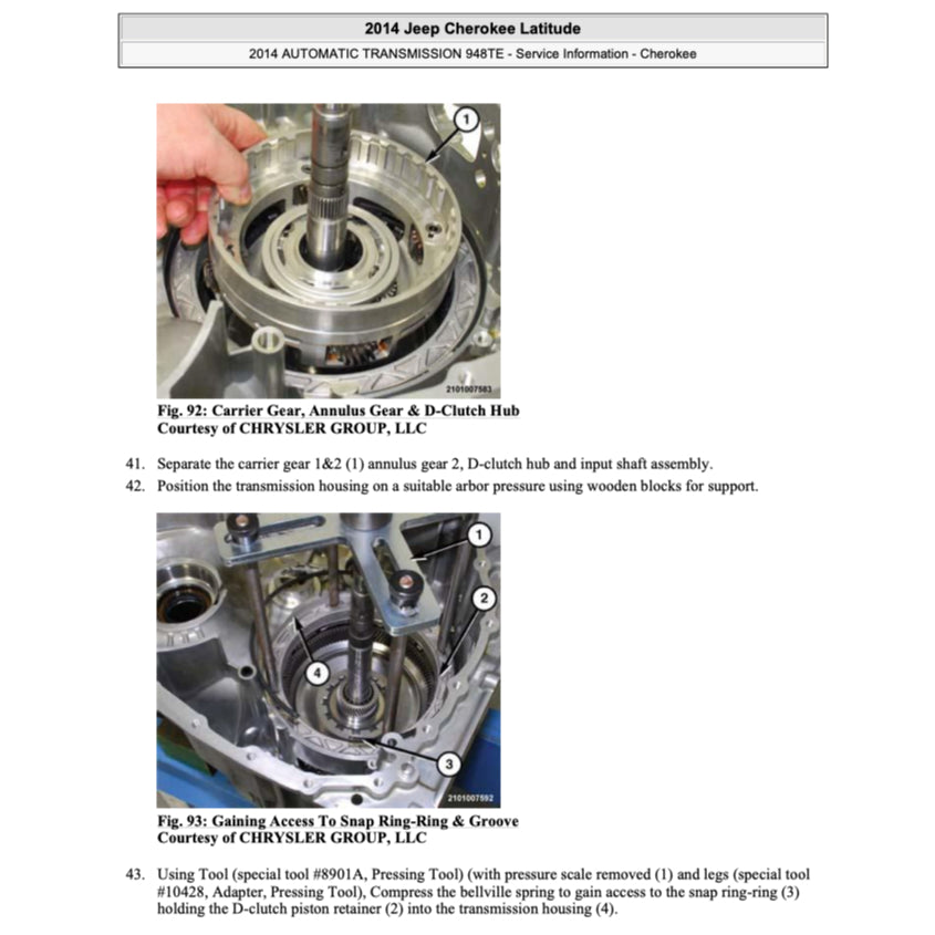 Jeep CHEROKEE KL 2014-2023 Full Manual Set – Repair & Maintenance Manual - page 2