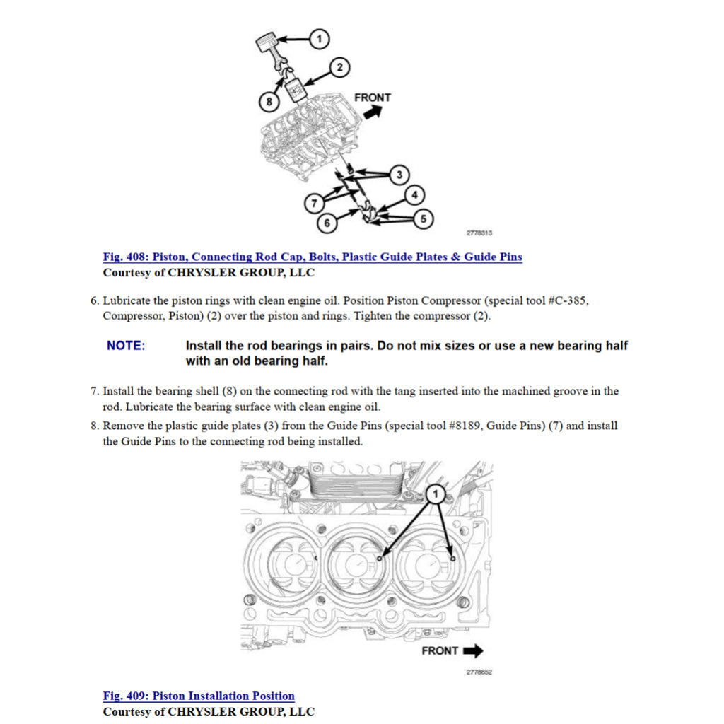 Dodge CHALLENGER III 2008-2020 Full Manual Set – Repair & Maintenance Manual - page 4