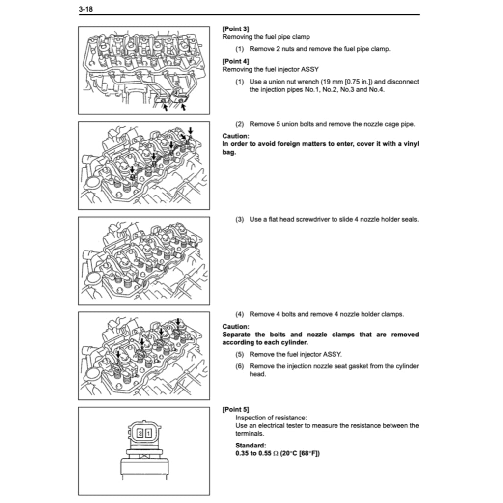 HINO N04C Engine Workshop Service Repair Manual - page 8
