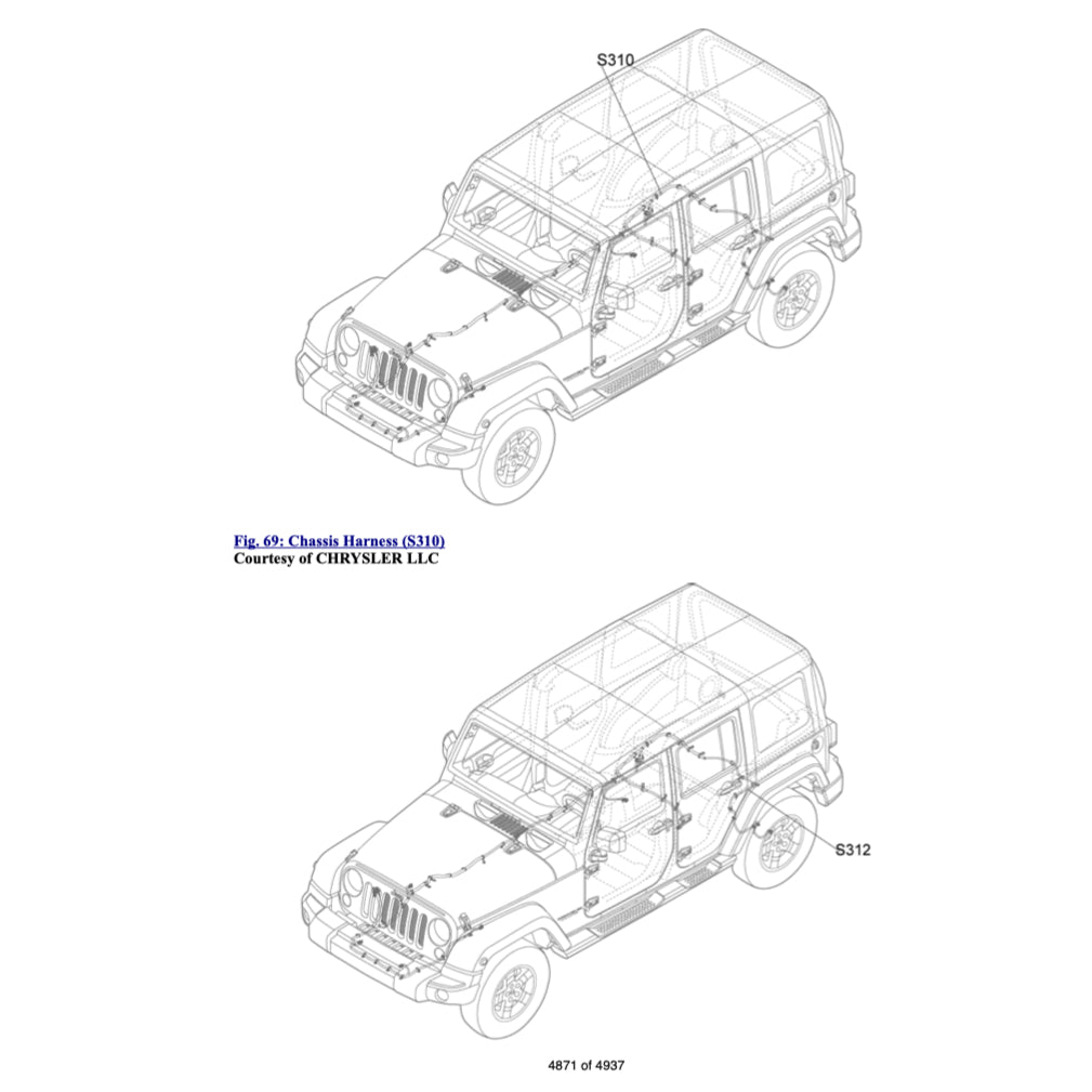 Jeep WRANGLER JK 2007-2017 Full Manual Set – Repair & Maintenance Manual and Spare Parts Catalog - page 9