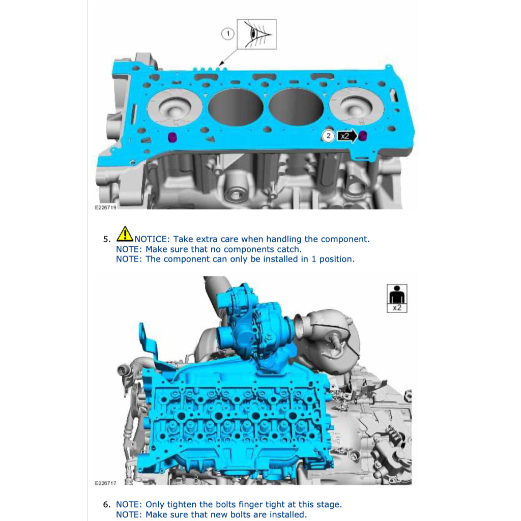 Ford RANGER T6.2 P703 2022+ Full Manual Set – Repair & Maintenance Manual - page 5