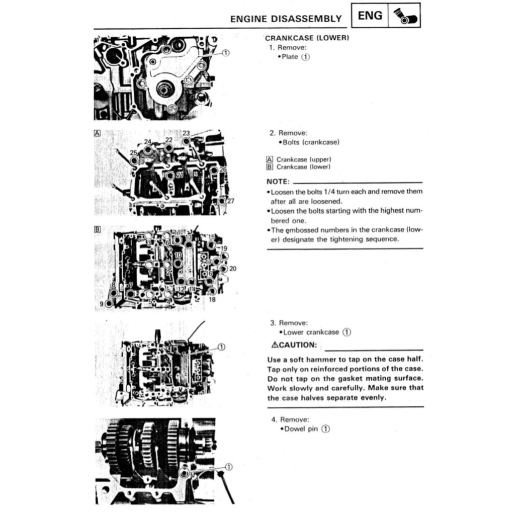 Yamaha XTZ750 SUPER TENERE 1989-1996 Full Manual Set – Repair & Maintenance Manual and Spare Parts Catalog - page 5