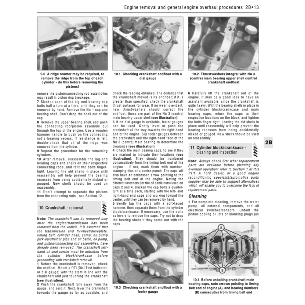 Ford MONDEO MK1 & MK2 1993-2000 Full Manual Set – Repair & Maintenance Manual - page 6