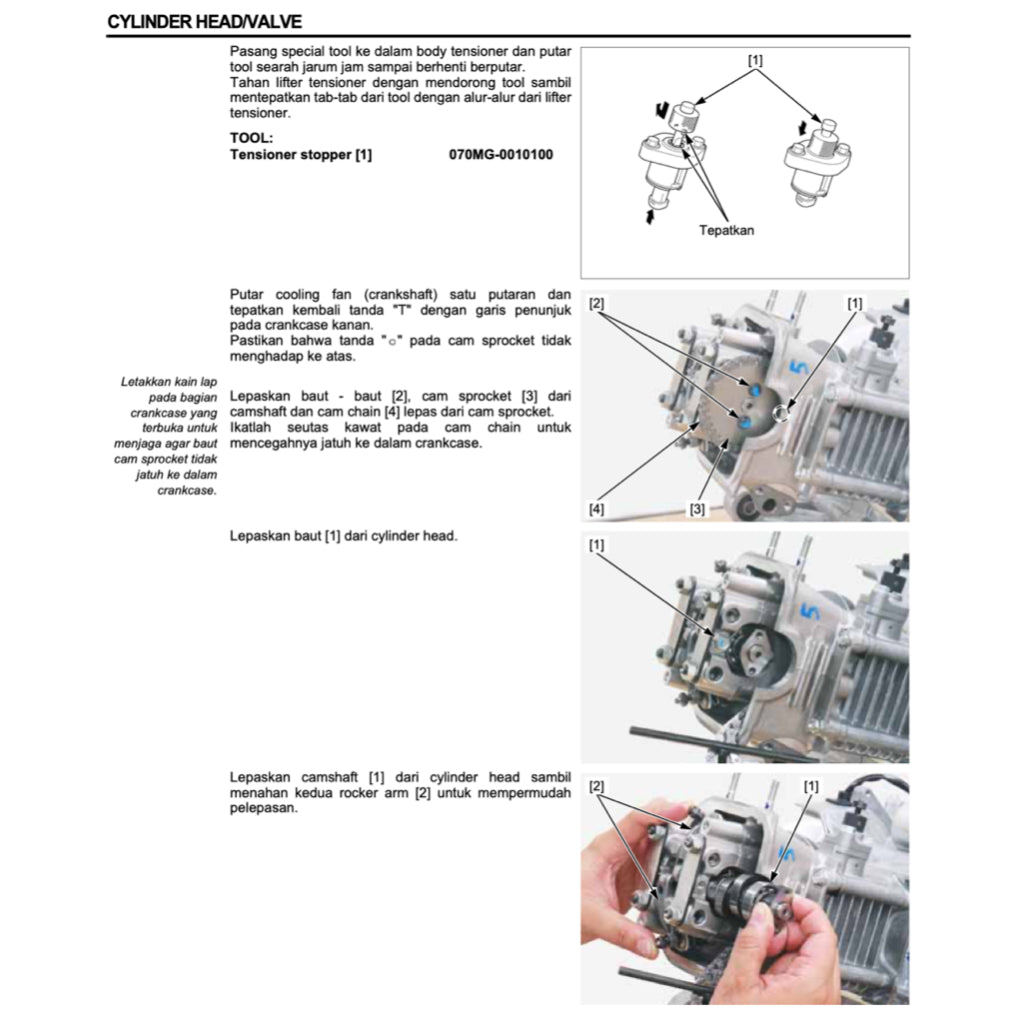 Honda SPACY 110 NSC110 2011-2018 Full Manual Set – Repair & Maintenance ManualandSpare Parts CatalogandUser Handbook - BAHASA INDONESIA - page 8
