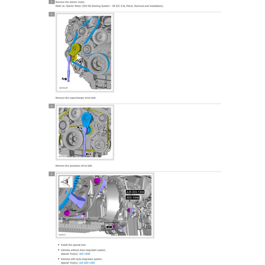 Jaguar F-TYPE X152 2013-2023 Full Manual Set – Repair & Maintenance Manual - page 3