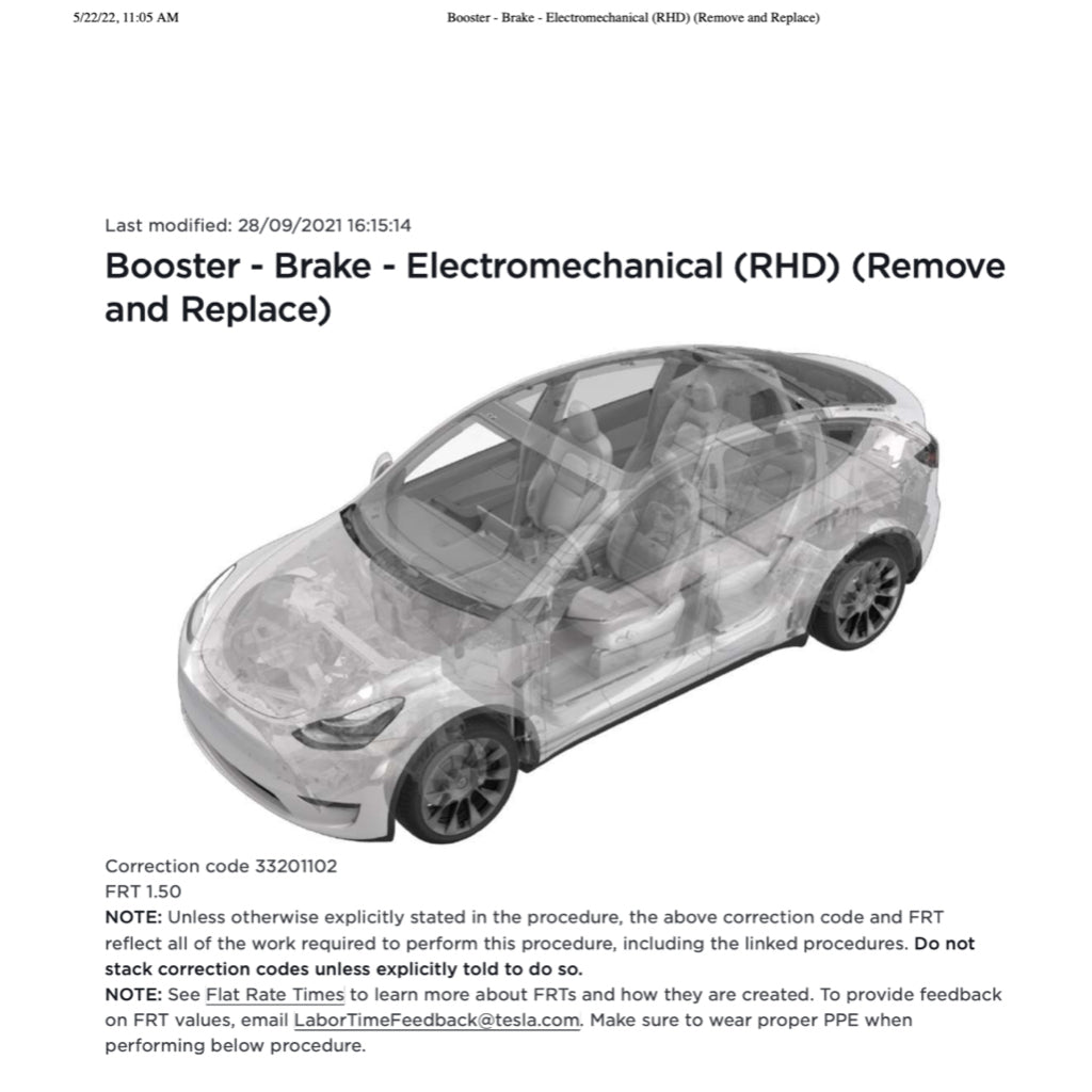 Tesla MODEL Y 2020+ Full Manual Set – Repair & Maintenance Manual - page 4