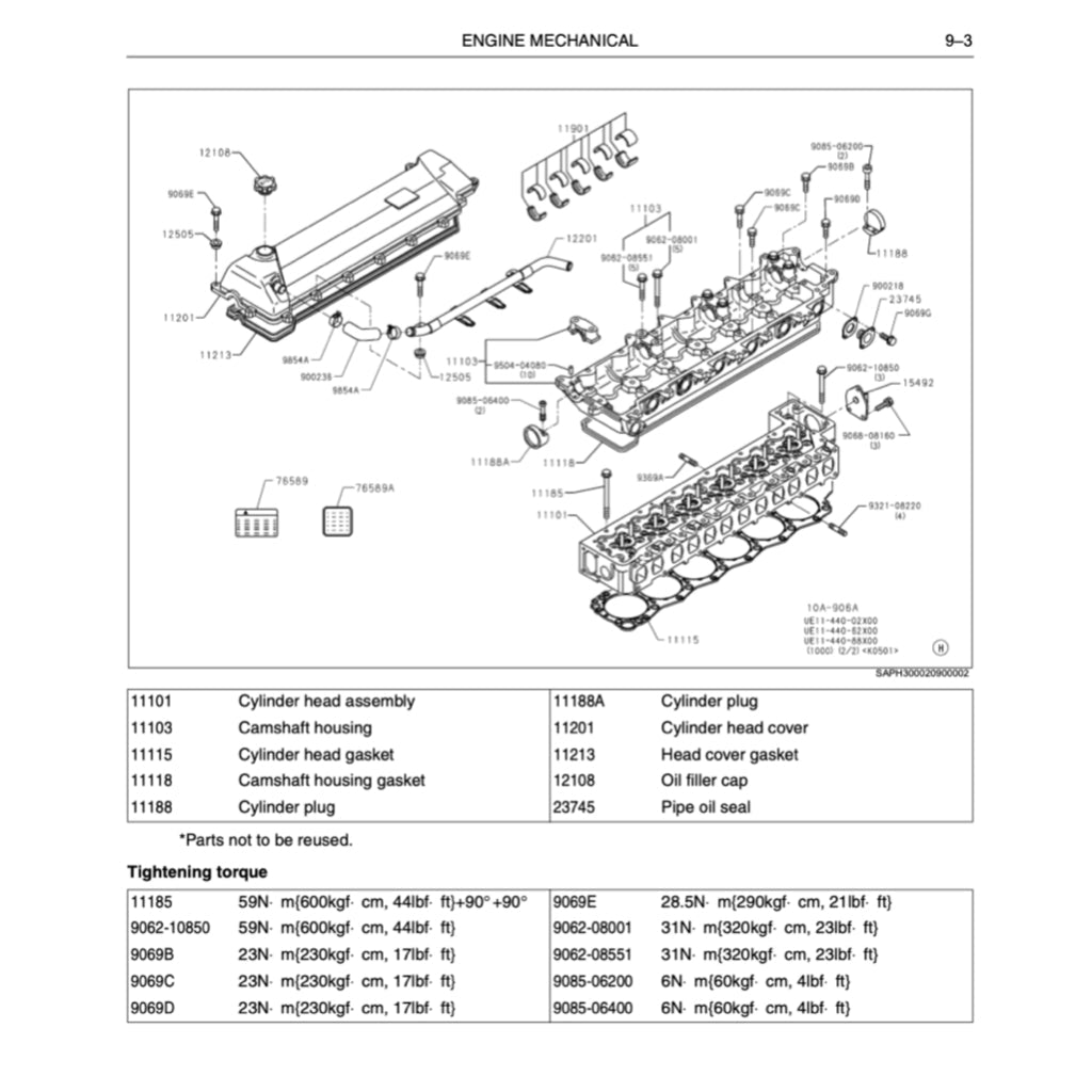 KOBELCO Excavator Workshop Repair Manual - SK75 / SK 125 / SK135 / SK200 / SK210 / SK235 / SK 330 / SK 350 - page 6
