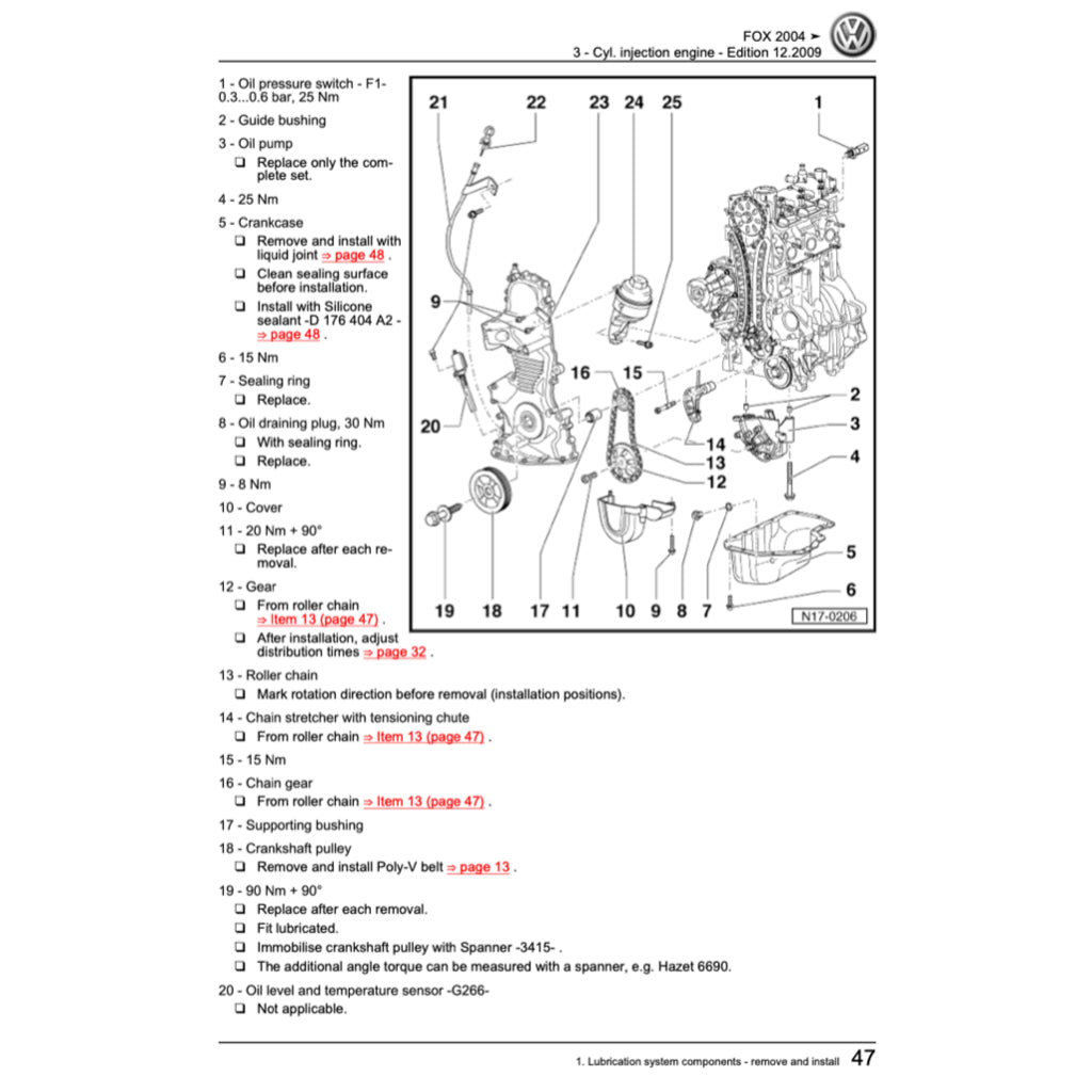 Skoda FABIA 6Y 1999-2007 Full Manual Set – Repair & Maintenance Manual - page 2