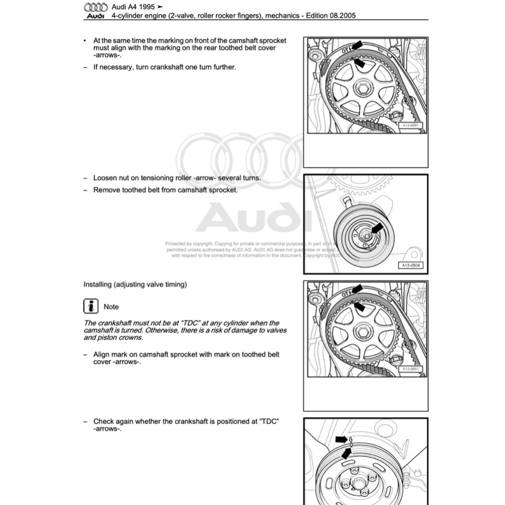 Audi A4 B5 Full Manual Set – 1995-2001 Service Repair Workshop Manual - page 5