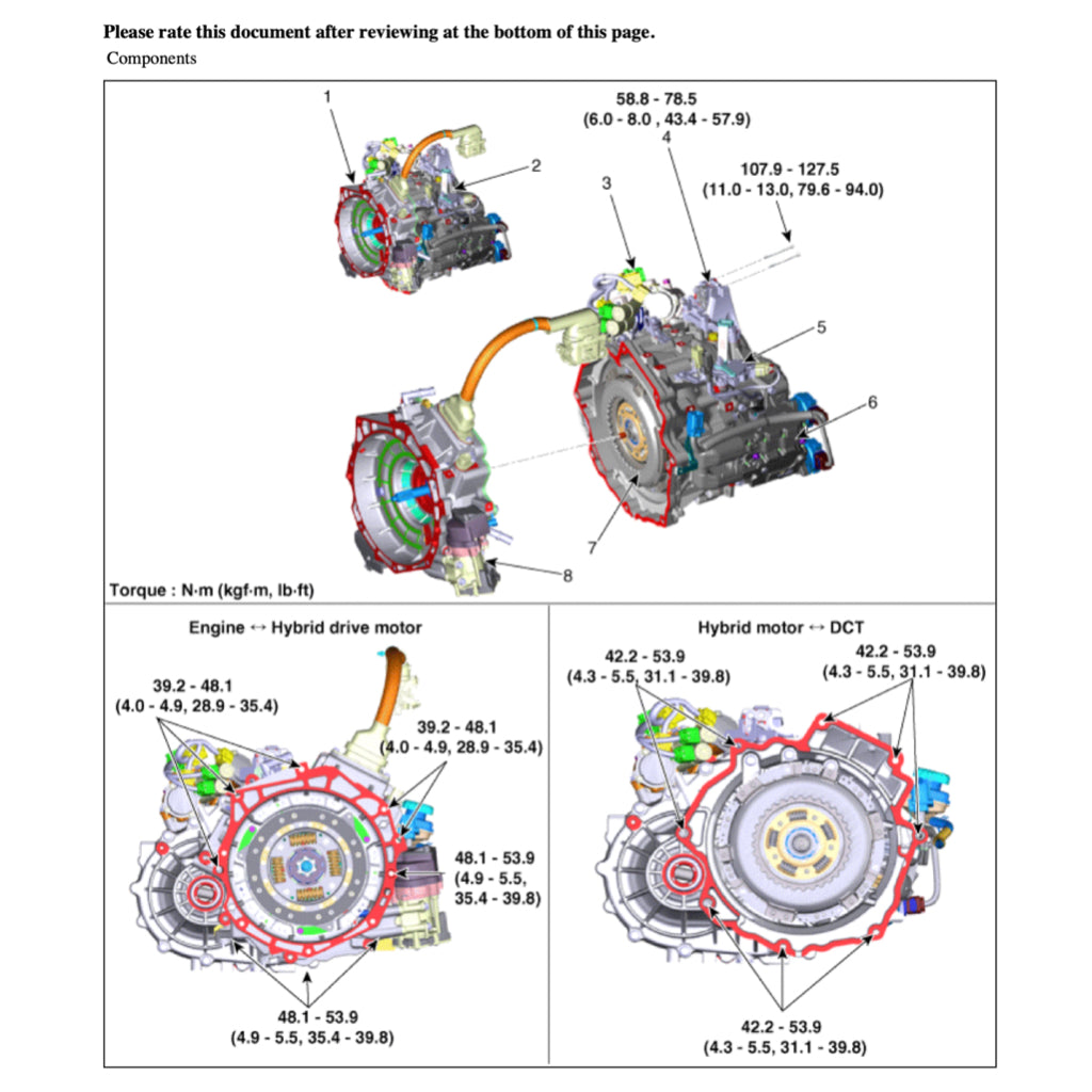 Kia NIRO DE Hybrid PHEV 2018-2013 Full Manual Set – Repair & Maintenance Manual - page 9