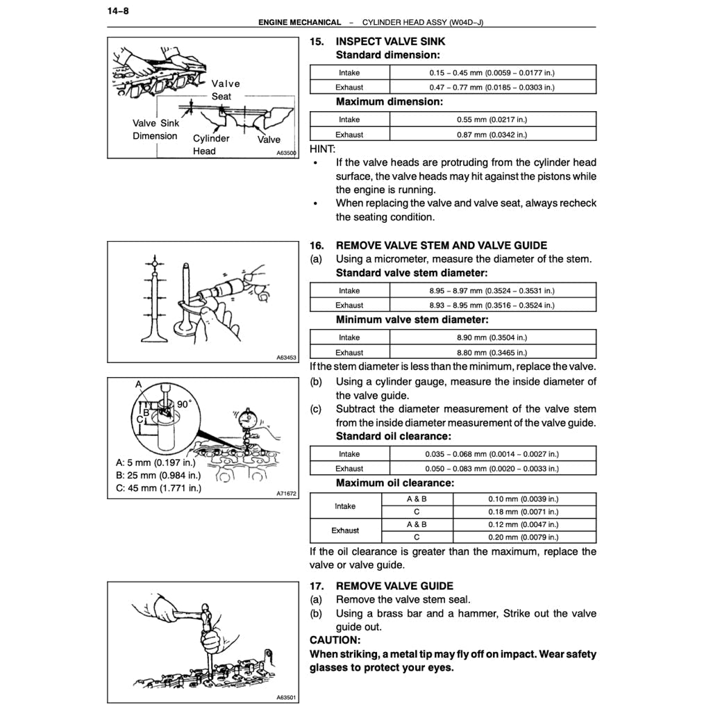 HINO Engine W04D-J Workshop Service Repair Manual - page 6