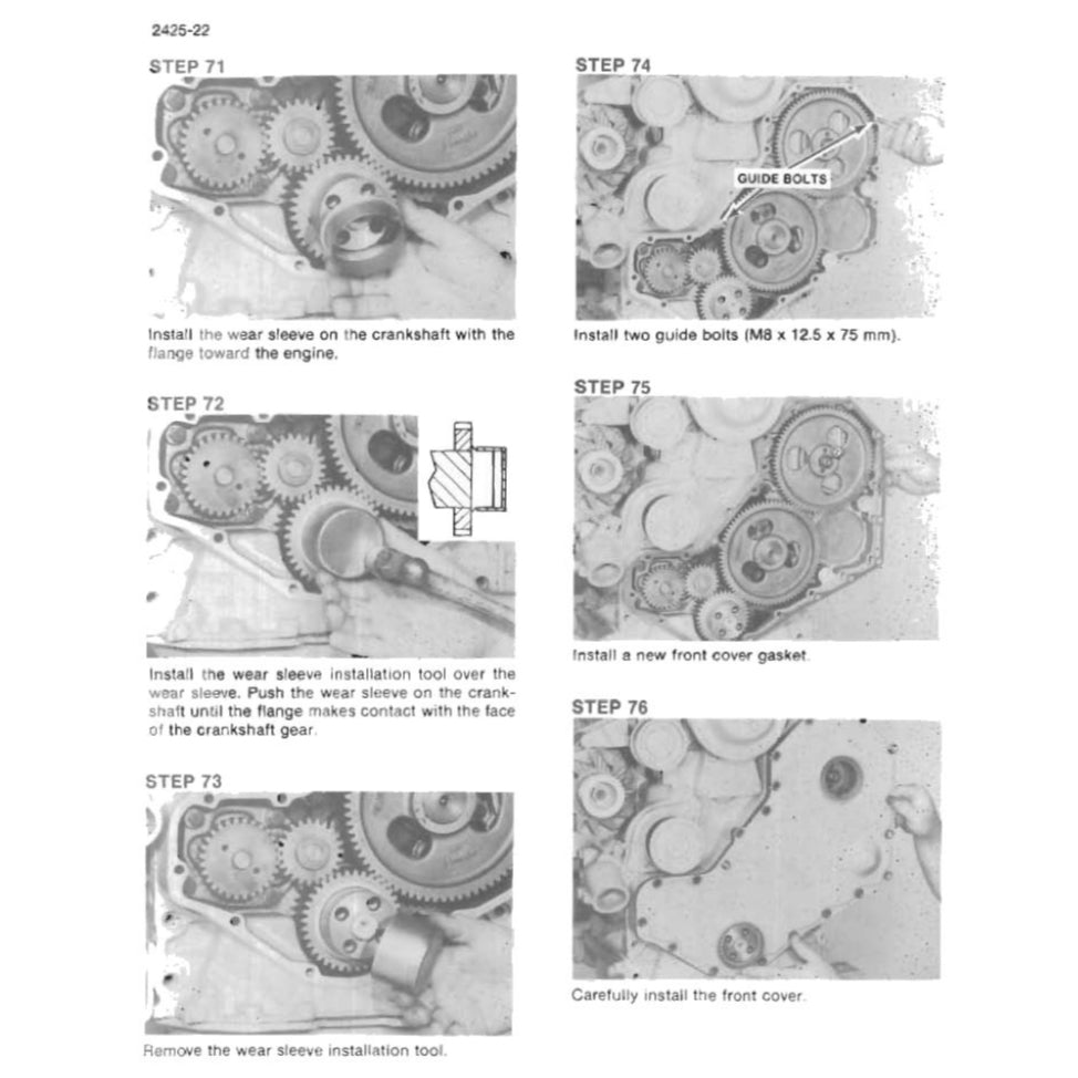 Case 580E 580SE Loader BACKOE Workshop Repair Manualand Parts Book - page 5