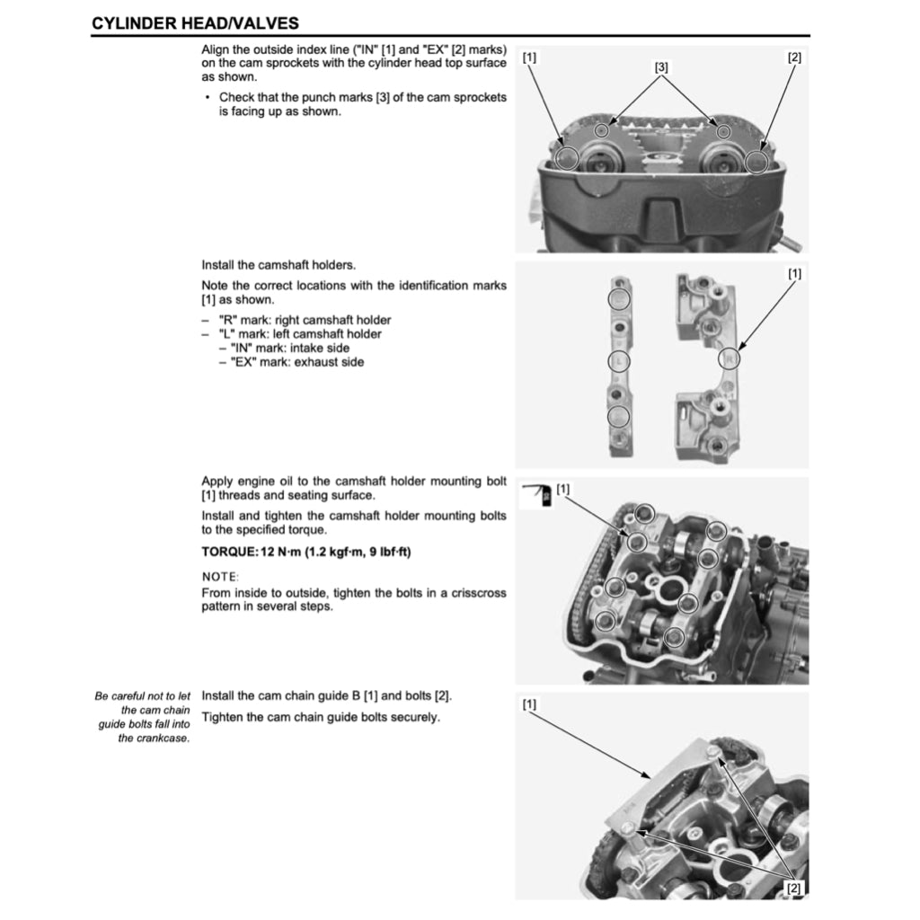 Honda CRF 250 CRF250 L/RLA/M/R/X 2004-2020 Full Manual Set – Repair & Maintenance Manual and Spare Parts Catalog and User Handbook - page 6