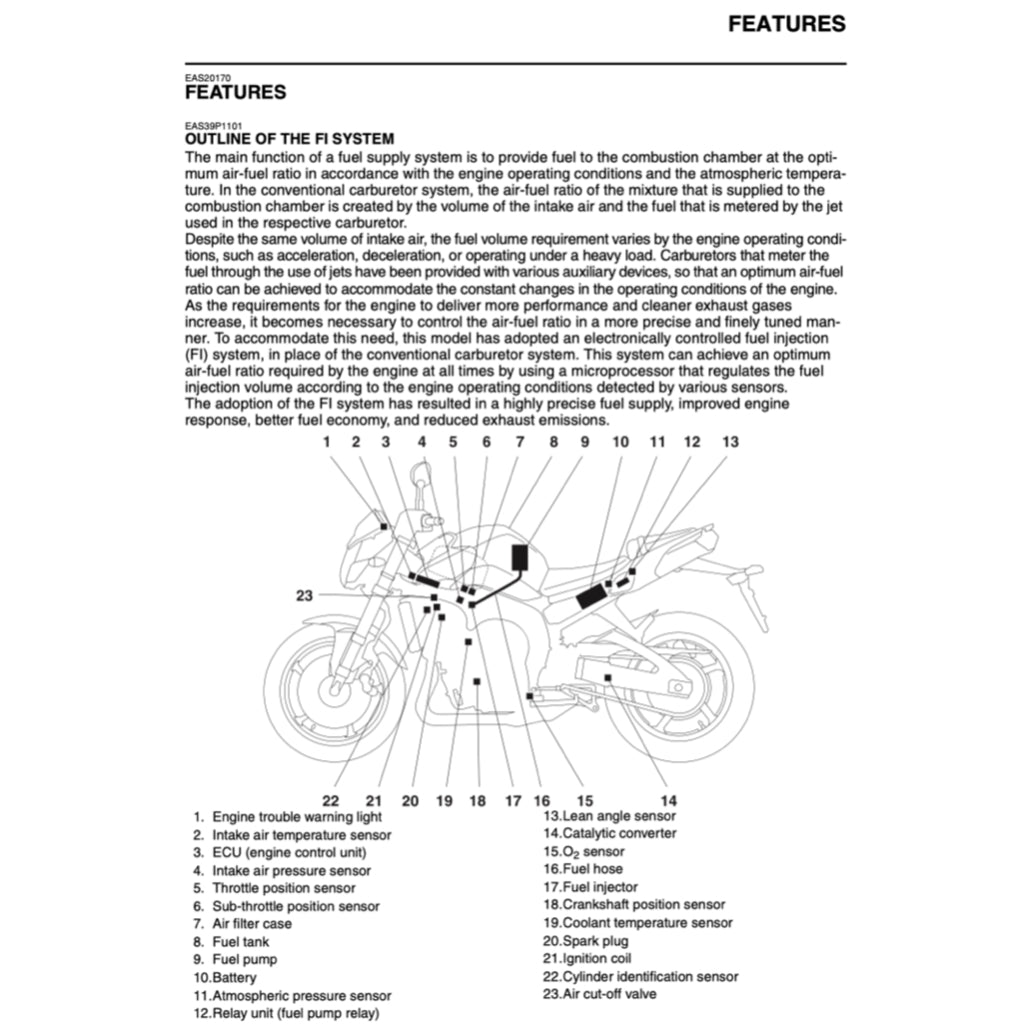 Yamaha FZ8N FZ8 FAZER8 FAZER 8 2010-2015 Full Manual Set – Repair & Maintenance Manual and User Handbook - page 4