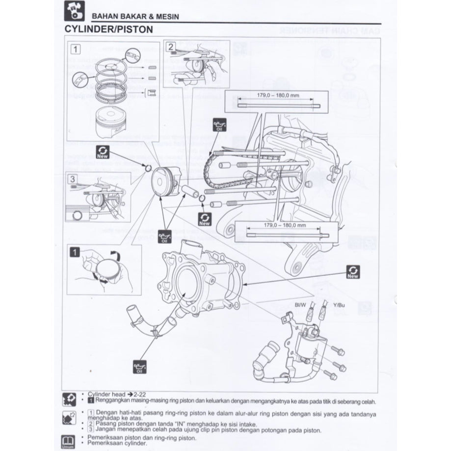 Honda VARIO 150 VARIO150 CBT 2018+ Full Manual Set – Repair & Maintenance Manual and Spare Parts Catalog and User Handbook - BAHASA INDONESIA - page 6