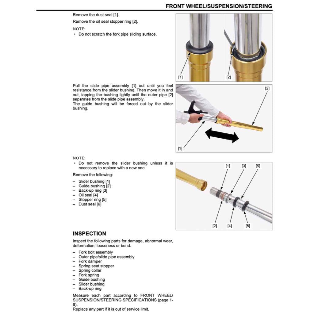 Honda ADV 750 ADV750 / XADV 750 XADV750 2017-2024 Full Manual Set – Repair & Maintenance Manual and Spare Parts Catalog and User Handbook - page 8