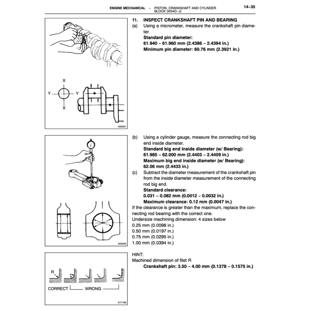 HINO Engine W04D-J Workshop Service Repair Manual - page 8