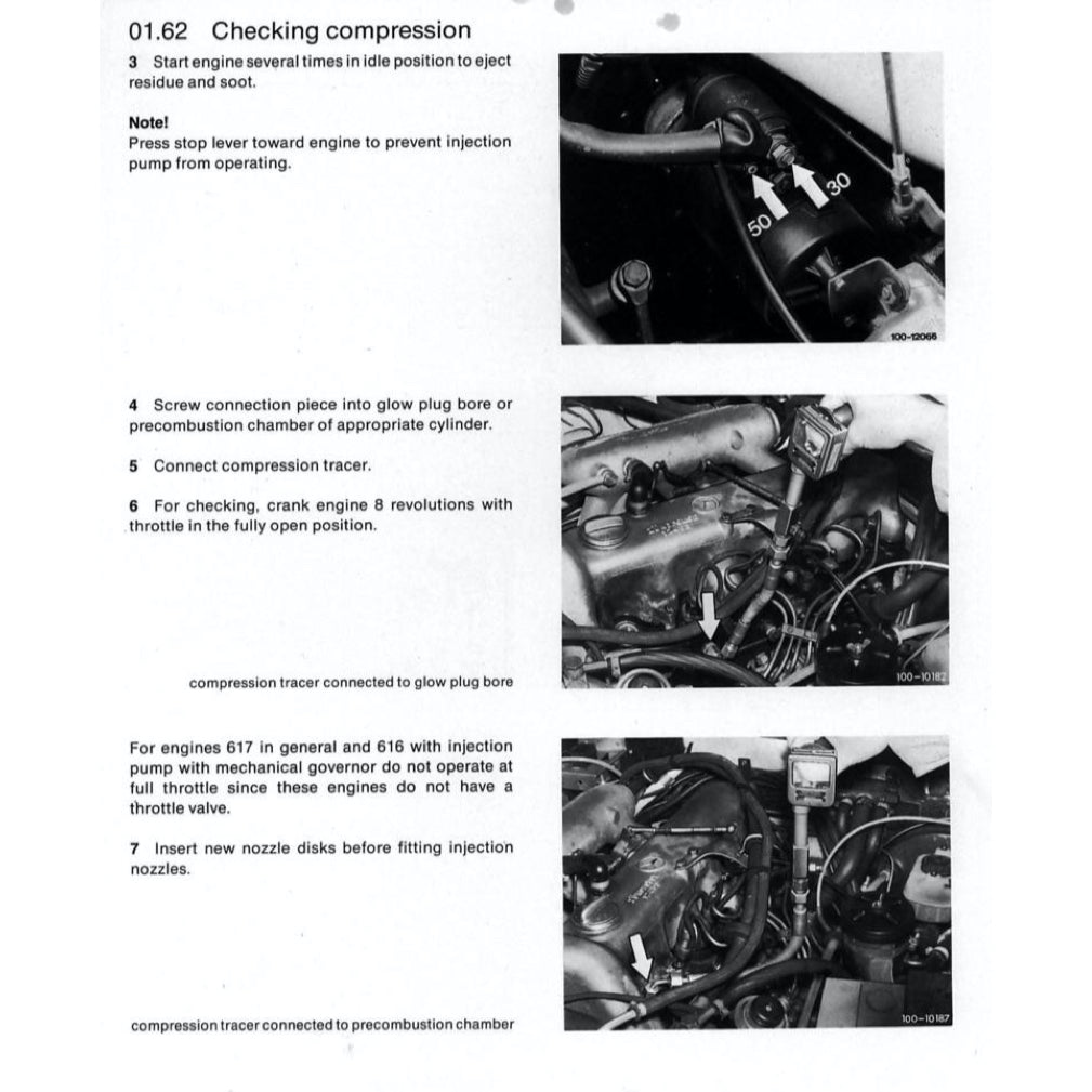 Mercedes-Benz Engine OM615 / 616 /617 Service Repair Manual - page 8