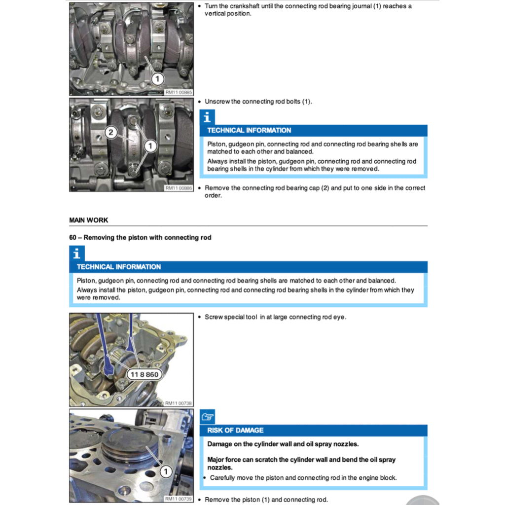BMW G11/G12 2015-2022 Full Manual Set – Repair & Maintenance Manual - page 8