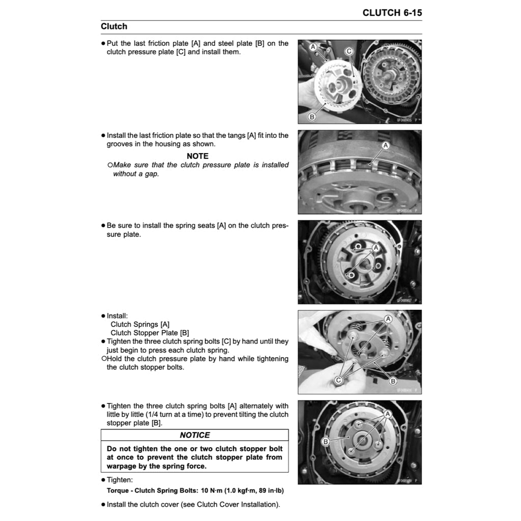 Kawasaki Z1000 2017-2022 Full Manual Set – Repair & Maintenance Manual and Spare Parts Catalog and User Handbook - page 7