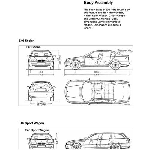 BMW 3 Series E46 1998-2006 Full Manual Set – Workshop Repair & Maintenance Manual - page 2