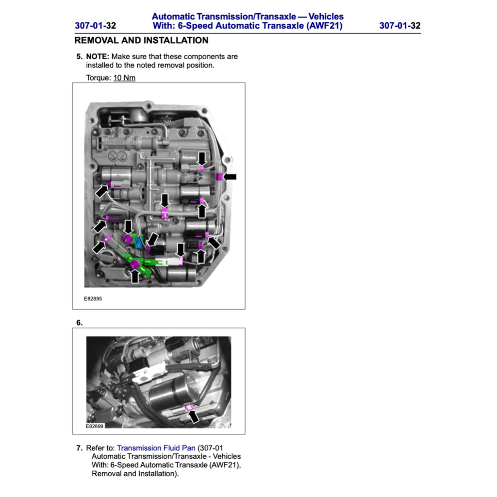 Ford MONDEO MK4 2007-2014 Full Manual Set – Repair & Maintenance Manual - page 7