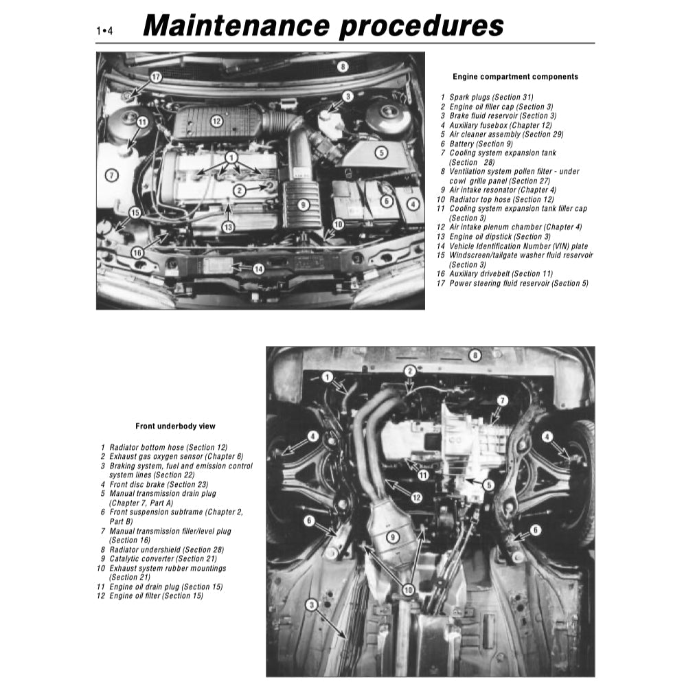 Ford MONDEO MK1 & MK2 1993-2000 Full Manual Set – Repair & Maintenance Manual - page 8