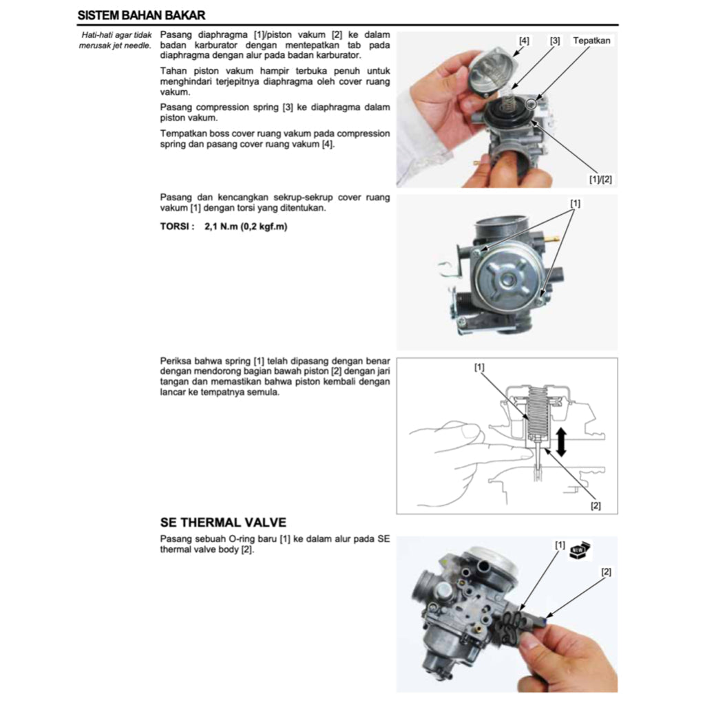 Honda SPACY 110 NSC110 2011-2018 Full Manual Set – Repair & Maintenance ManualandSpare Parts CatalogandUser Handbook - BAHASA INDONESIA - page 7