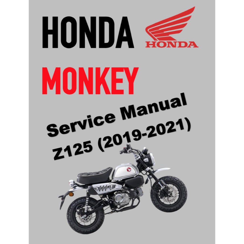 Honda MONKEY Z125 2019+ Full Manual Set – Repair & Maintenance Manual and Spare Parts Catalog and User Handbook - page 2