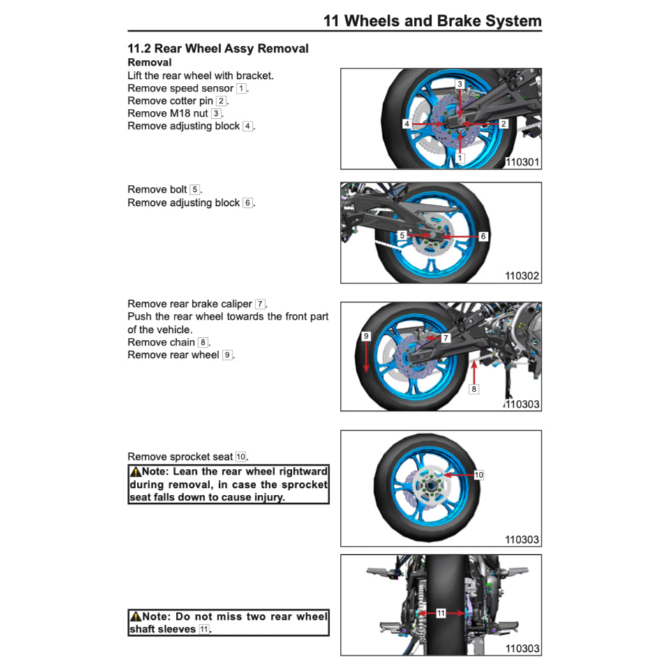 CFMoto 400GT 2019-2023 Full Manual Set – Repair & Maintenance Manual and Spare Parts Catalogand User Handbook - page 5